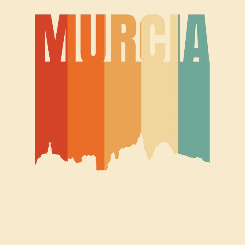Murcia Spanien Skyline
