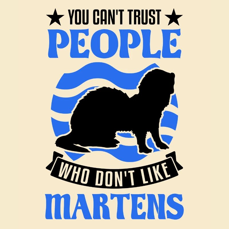 Marder Geschenk Nerz Dachs Baummarder