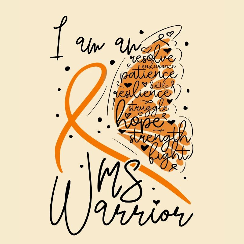 Butterfly Multiple Sclerosis Warrior