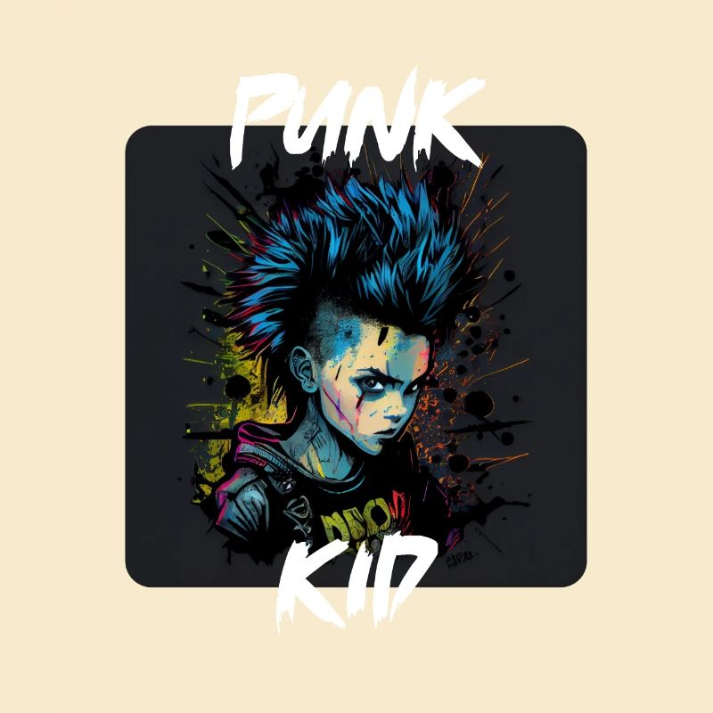 Graffiti Style - Cooles Punk Kind 2
