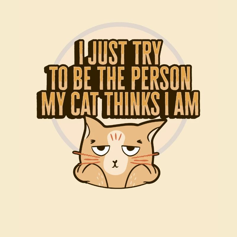 Cat Meme Design for a Cat Lady