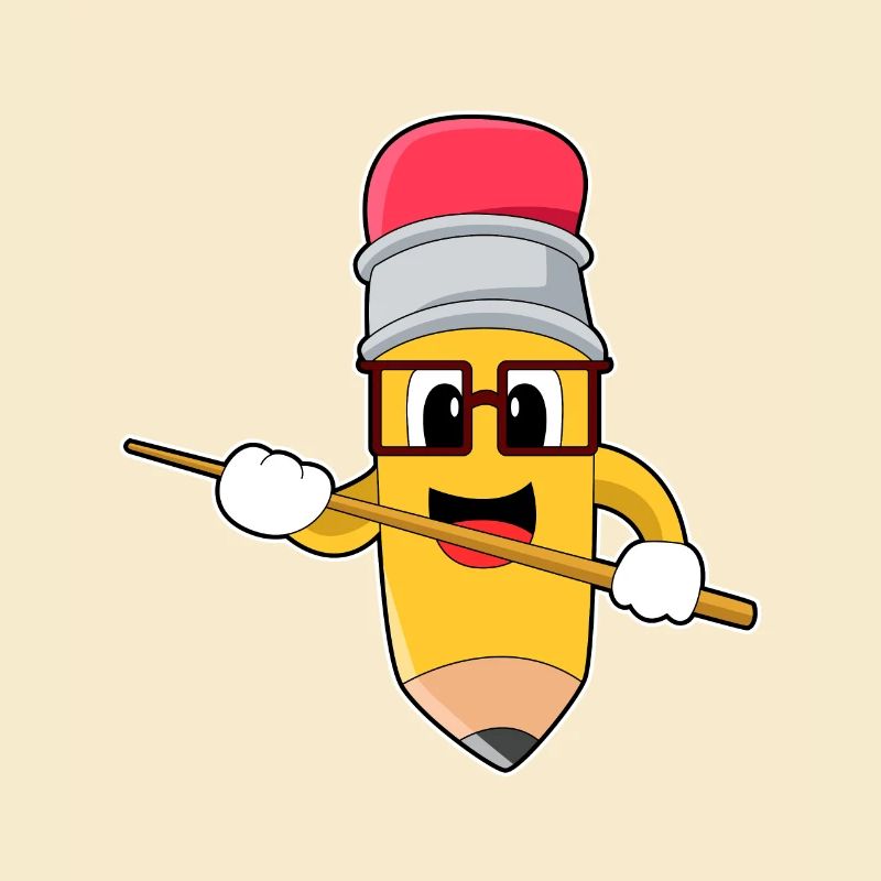 Bleistift Lehrer Pointer