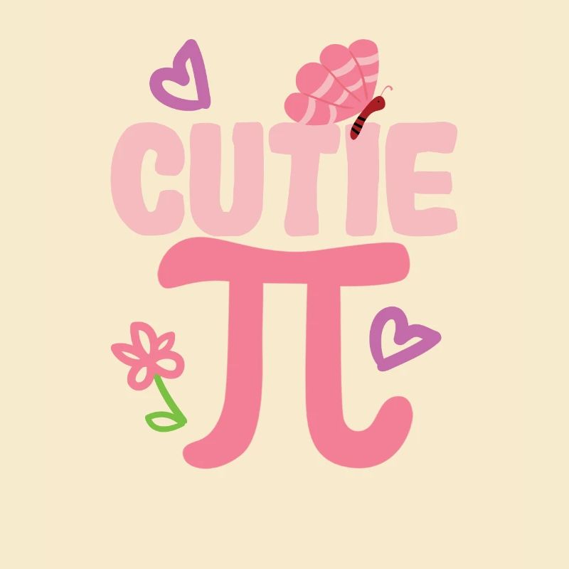 Cutie Pi Day Lustig Niedlich Nerd Geek Hübsch Math