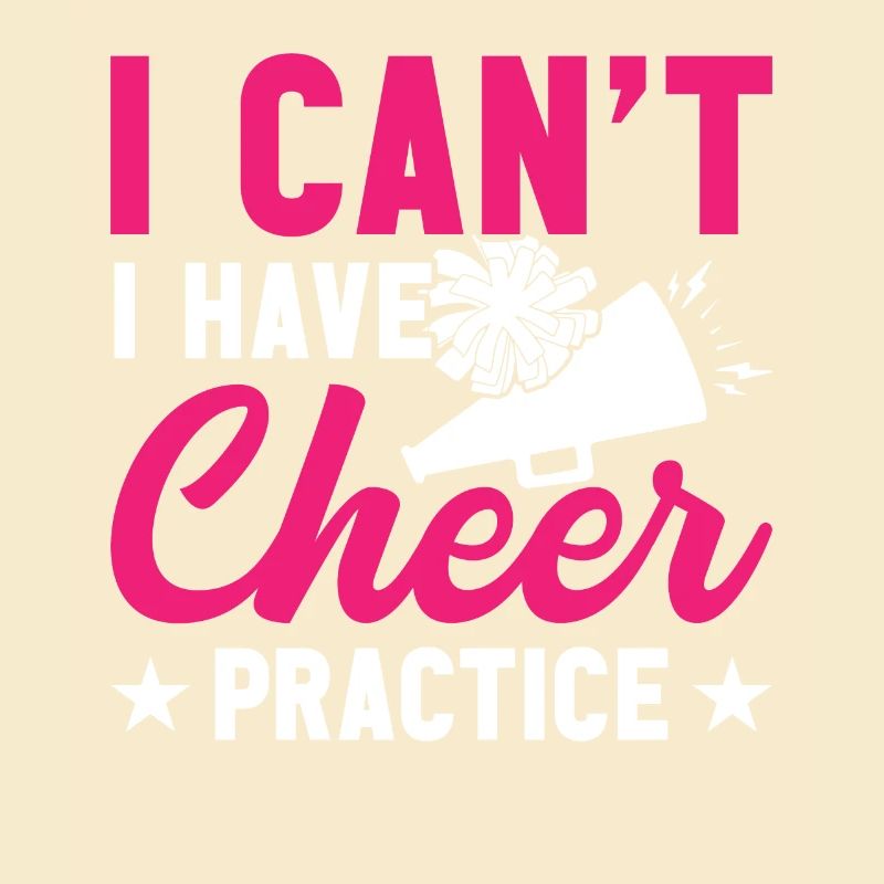 I can't have cheering practice