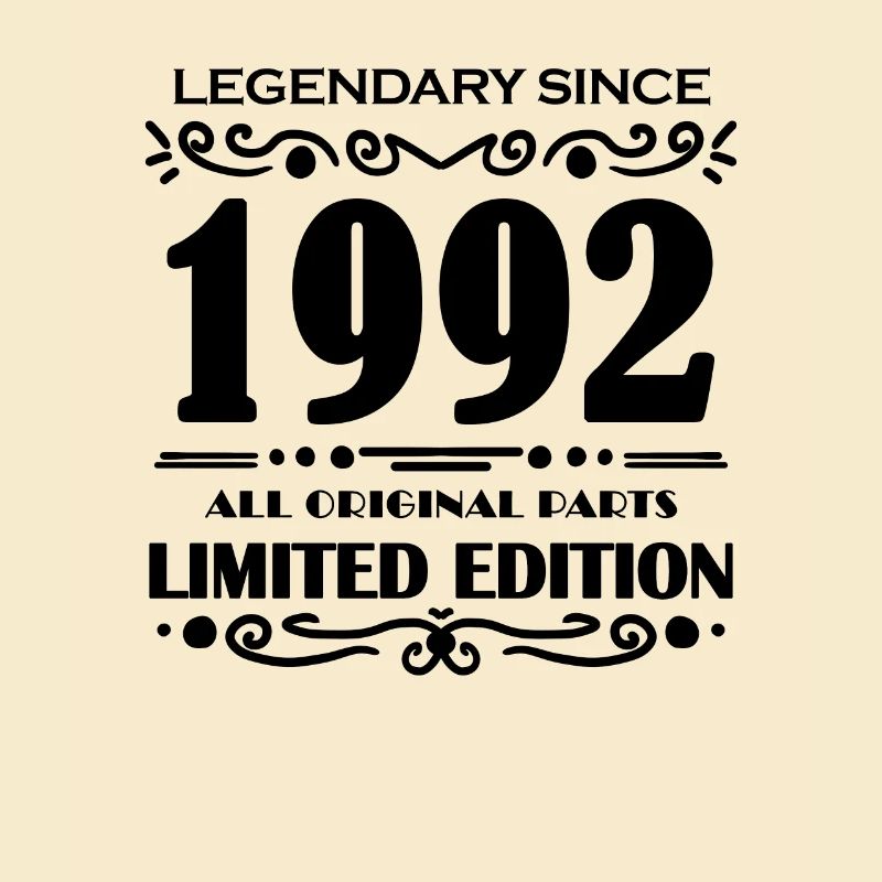 1992 - Né 1992 - Année de construction 1992