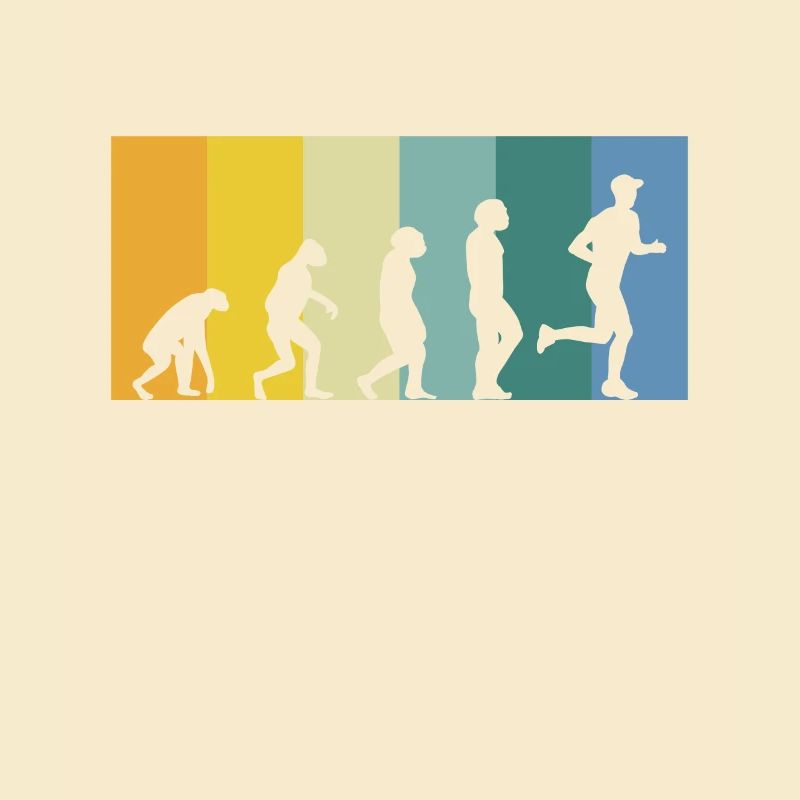 Evolution Jogger - jogging aux couleurs rétro vintage