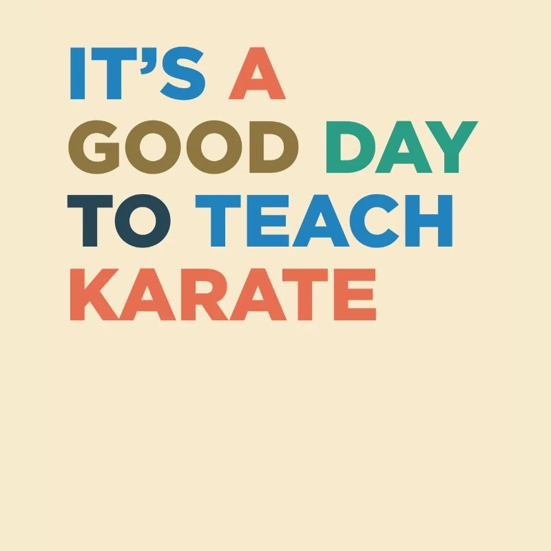 Karate -Trainer Beibringen