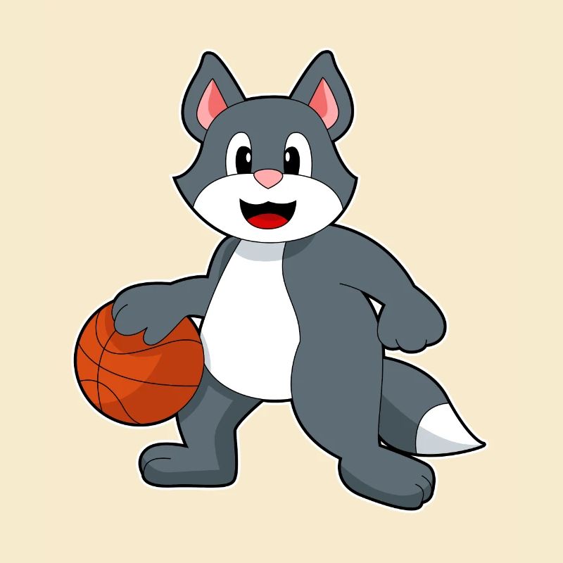 Chat Basketteur Basketteur