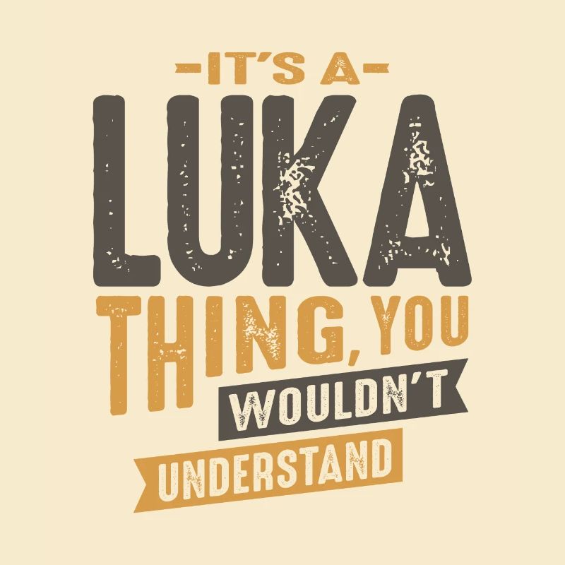 It's a Luka Thing Personalized Name