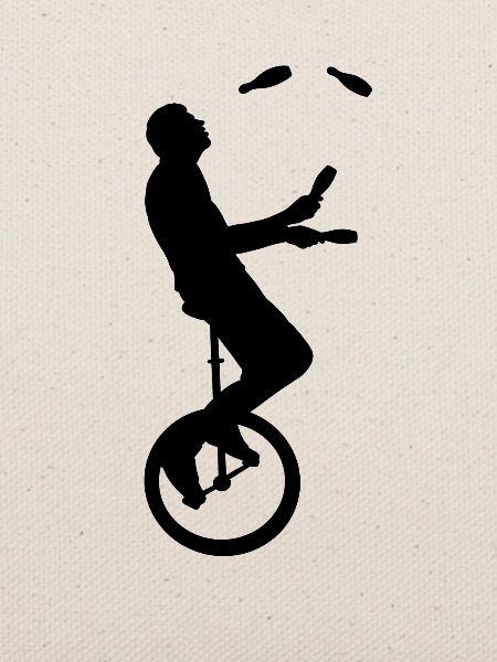 Jonglieren Jongleur