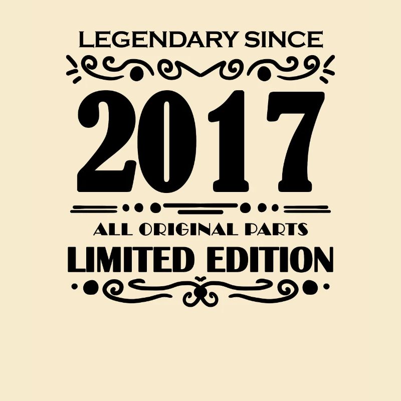 2017 - Année de construction 2017 - Millésime 2017