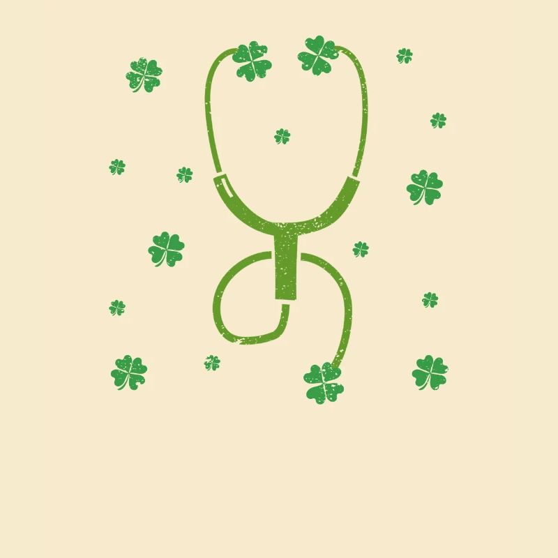 Trèfle Stéthoscope Trèfle Saint-Patrick Malade
