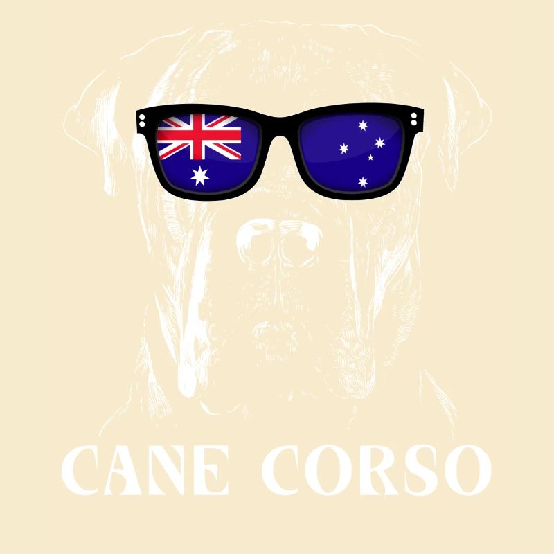 Cane Corso Dog Australie Drapeau australien