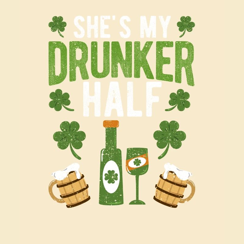 Matching couples St Patricks Day Irish She's My