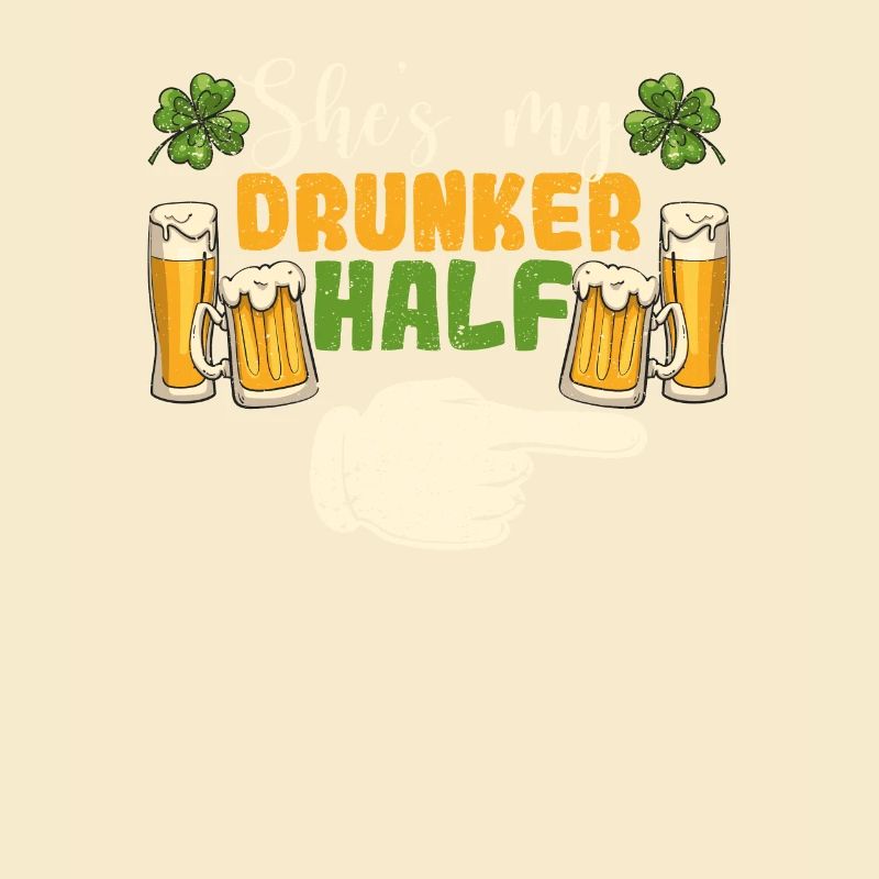 She's My Drunker Helped Matching Couples St Patricks