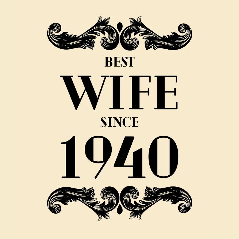 Beste Ehefrau seit 1940 Hochzeit