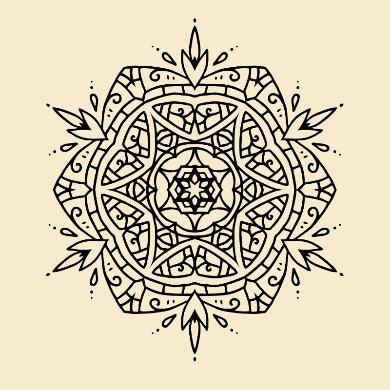Blumen Mandala