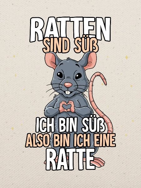 Ratten Sind Süß Ratte