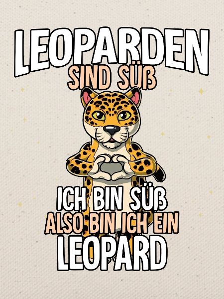Leoparden Sind Süß Leopard