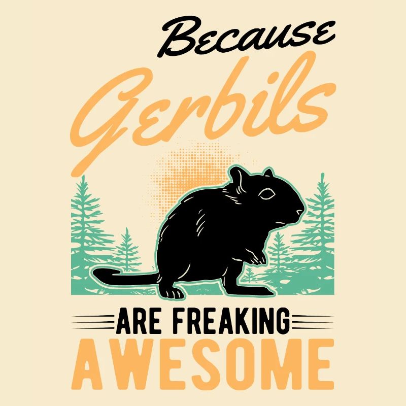 Because Gerbils are freaking awesome Rennmaus