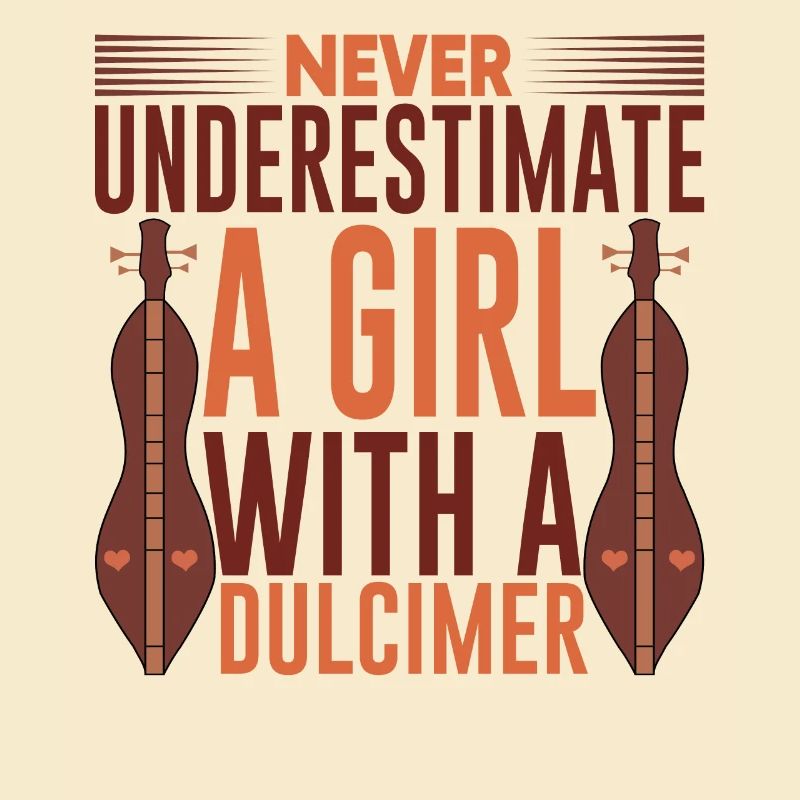 Instrument Dulcimer Mädchen