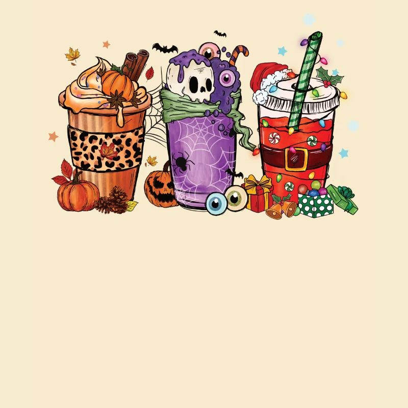 Winter coffee mug Hallothanksmas