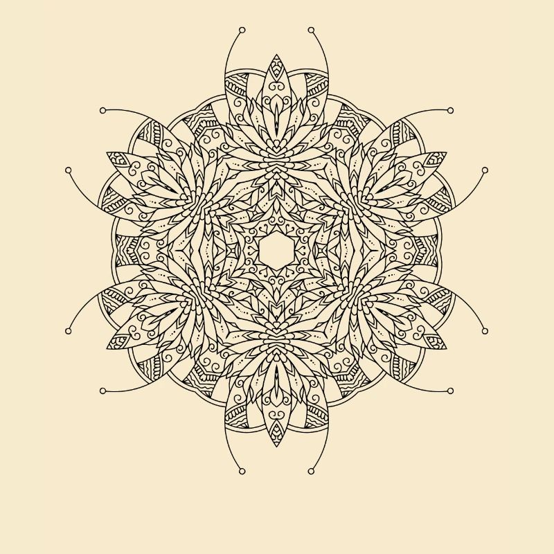Fleurs Mandala