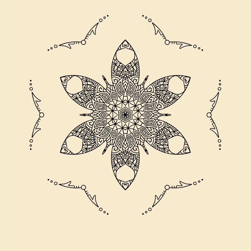 Fleurs Mandala