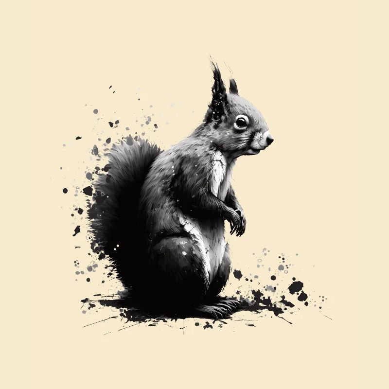 Squirrel art