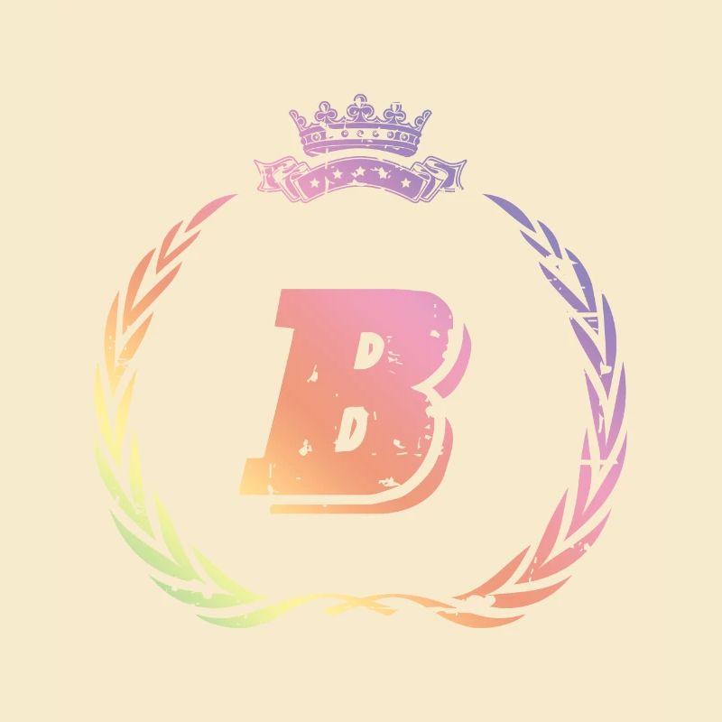 B Buchstabe Kranz