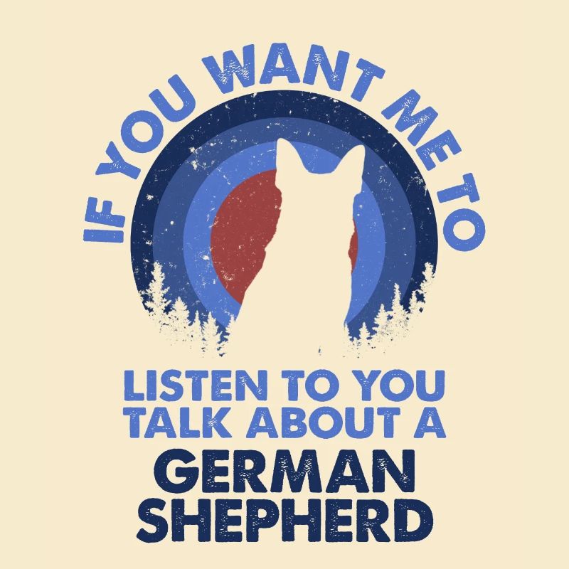Sprechen Sie Über Den Hund Deutscher Schäferhund
