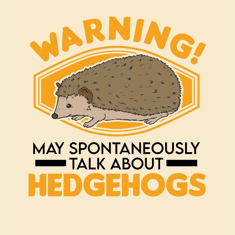 Warning hedgehog spiny