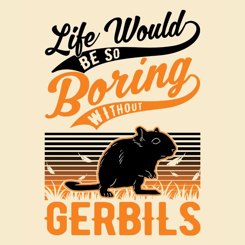 Cadeau de gerbille Rat de course mongol Gerbille