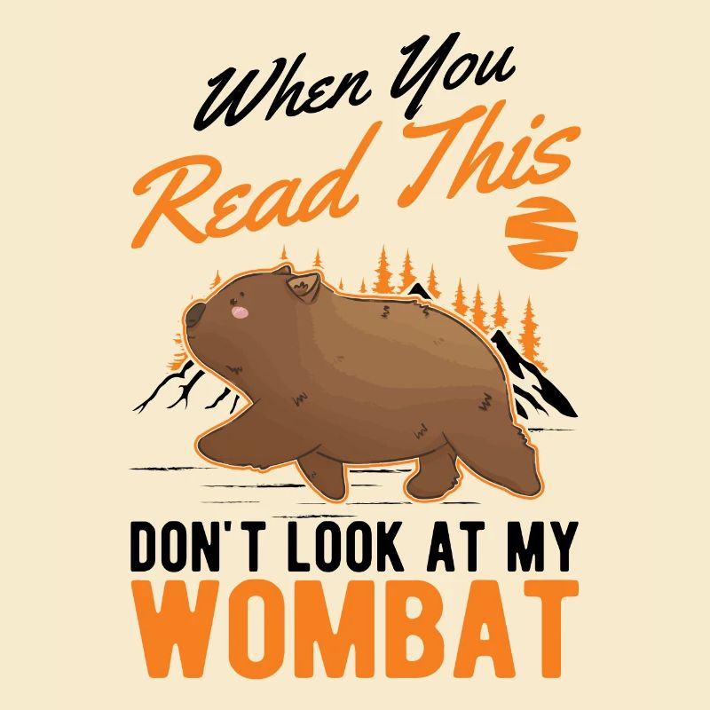 Australischer Wombat Geschenk