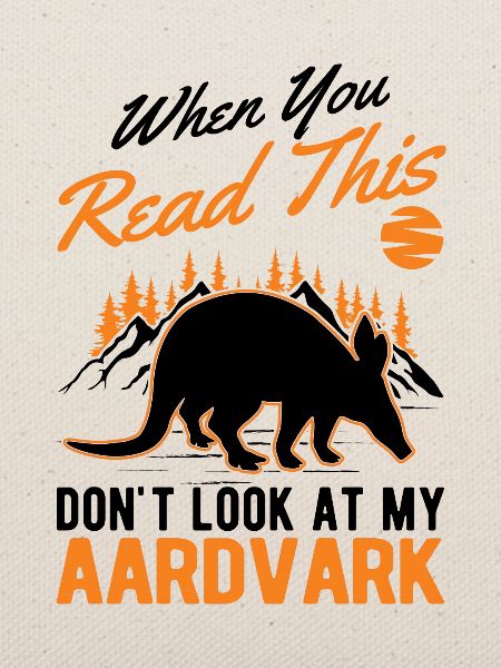 Erdferkel Geschenk Aardvark
