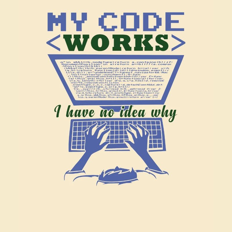Funny Code Joke Coding
