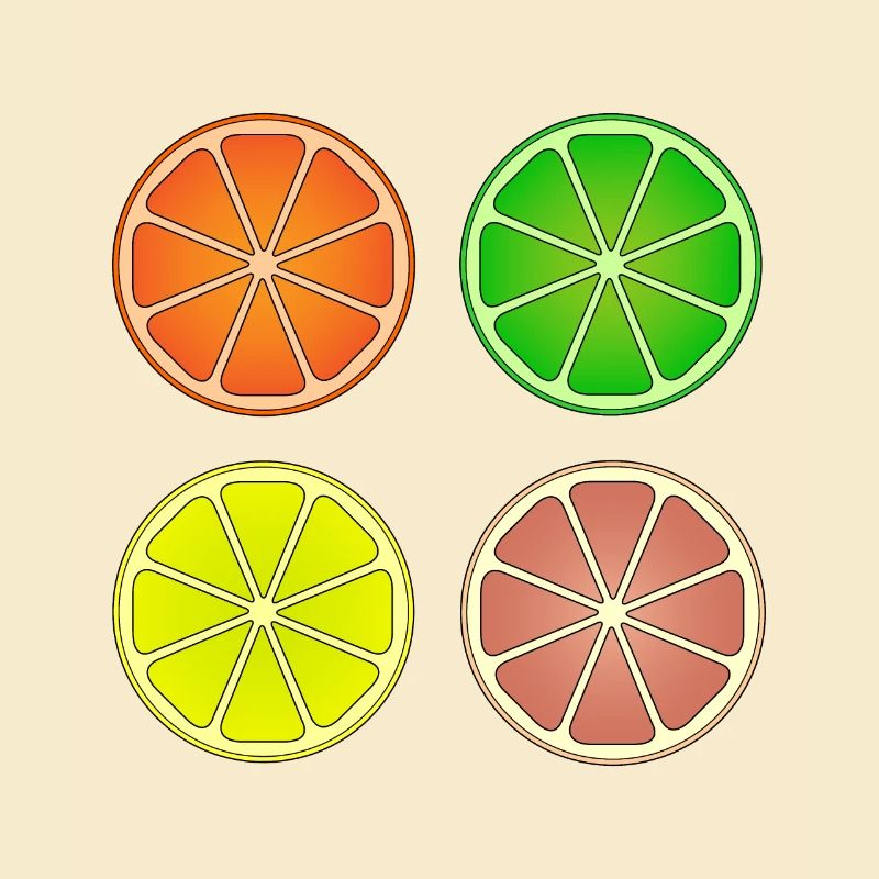 Citrus Fruit Satsuma Lime Lemon Grapefruit
