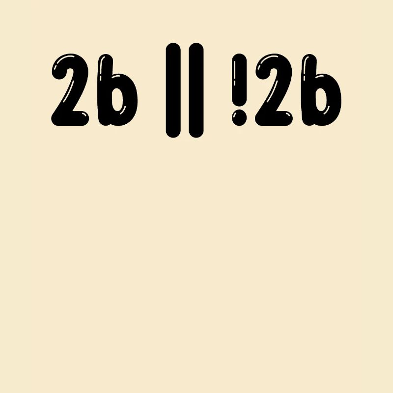 To be or not his programmer computer scientist poison