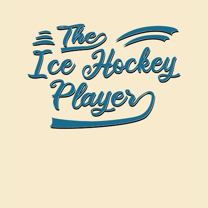Der Eishockey Spieler