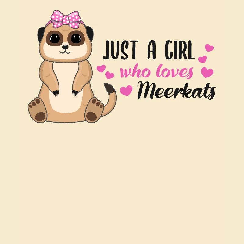 Erdmännchen Spruch Geschenk Damen Mädchen