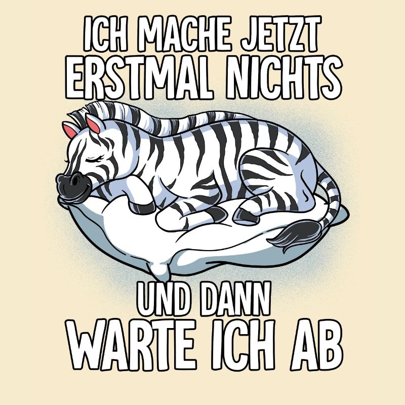 Langschläfer Zebra Müde Schlaf