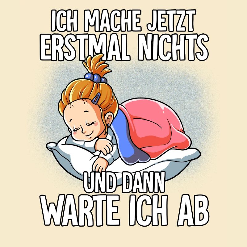 Langschläfer Mädchen Müde Schlaf