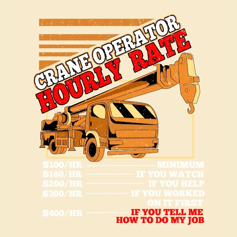Crane operator crane gift