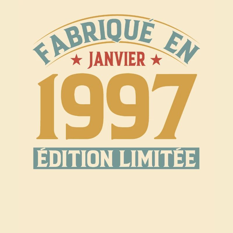 Fabriqué En Janvier 1997 Édition Limitée