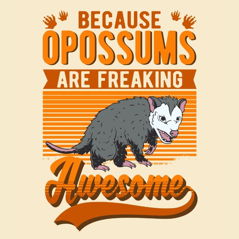 Because Opossums are freaking awesome