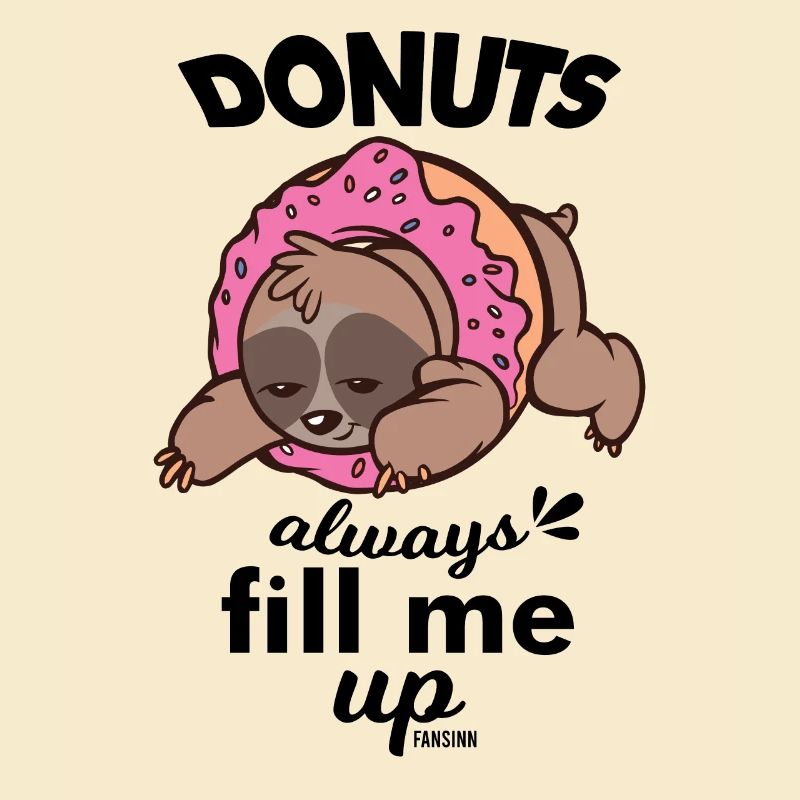 Faultier Donut Kuchen lecker