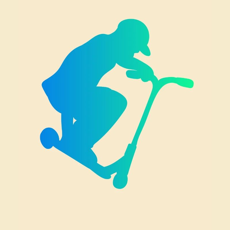 Scooter Roller Tretroller Geschenk