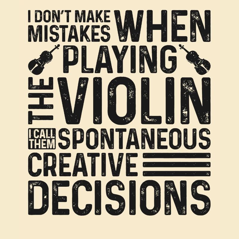 Violin Violinist I Don't Make