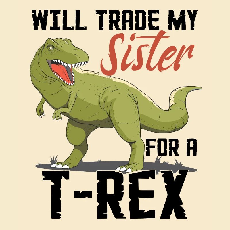 T-Rex Schwester Dinosaurier
