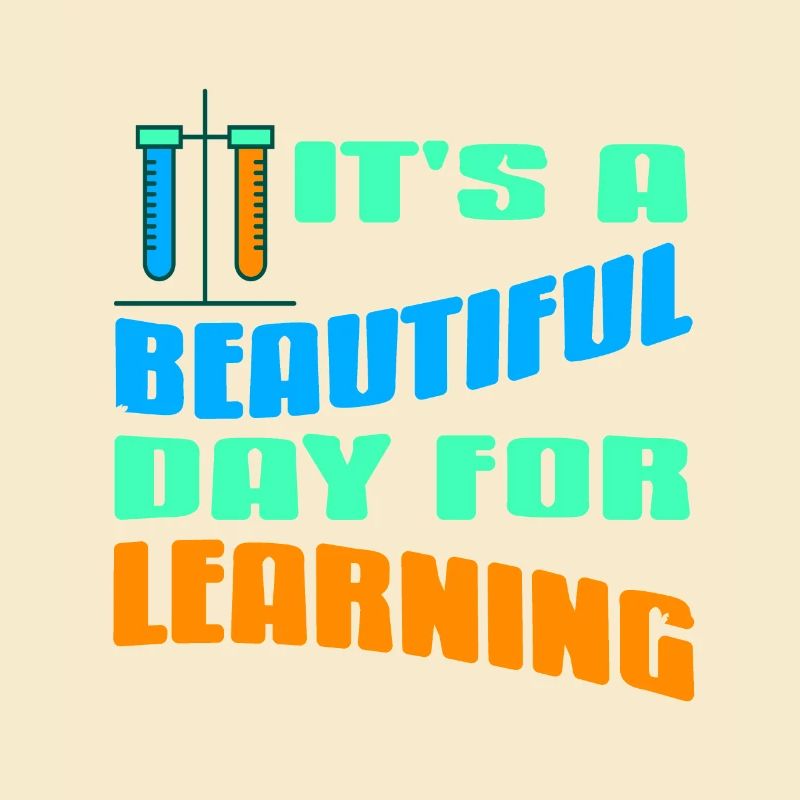 A Beautiful Day For Learning Retro Science Teacher